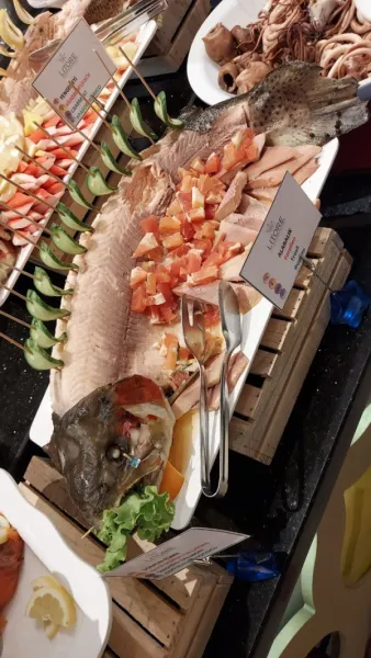 Фото еды с отдыха: морепродукты, рыба, закуски