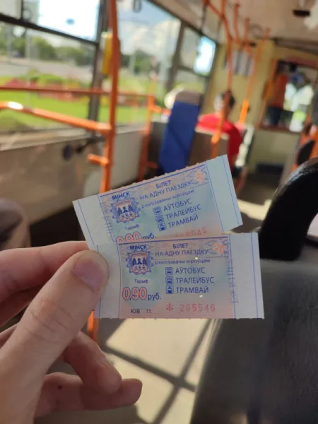 Бумажные талончики в транспорте: привет из прошлого или особенность местного колорита?