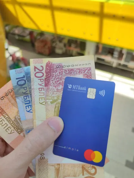 Первый успех с картой MTBank, но есть нюансы с валютными переводами