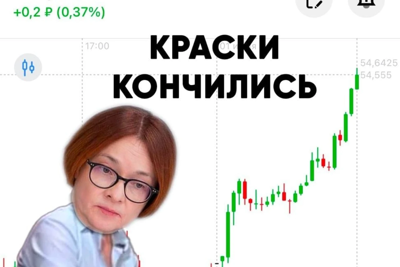 Когда краски закончились: курс доллара и ироничный взгляд на финансы