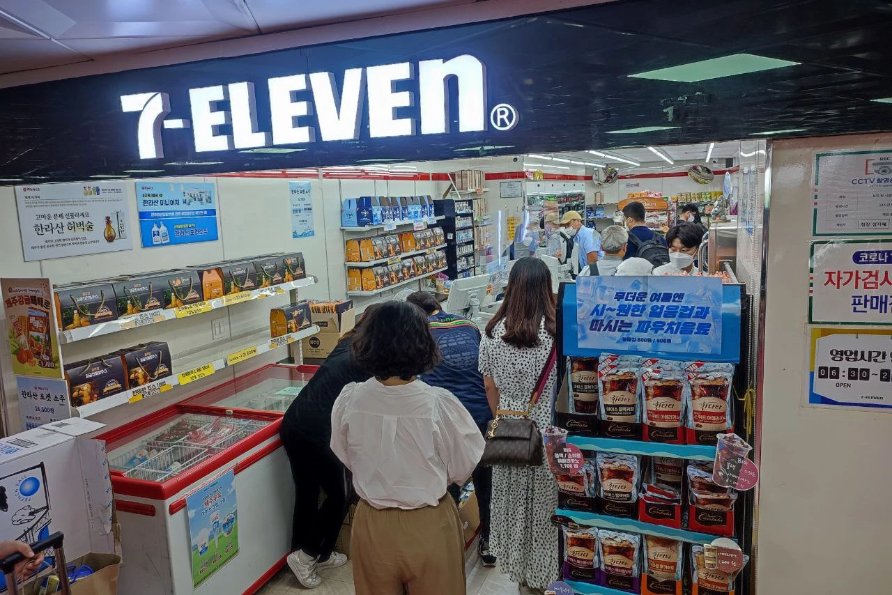 7-Eleven в аэропорту: цены и ассортимент