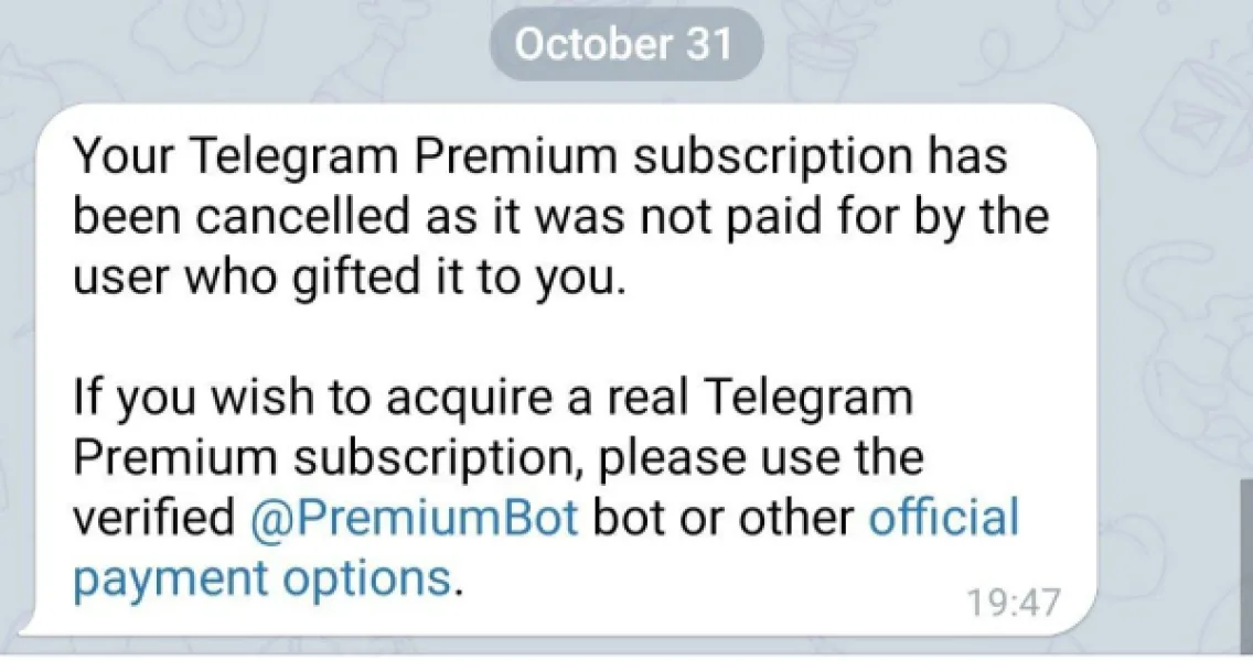 Telegram отменил подаренные подписки: что делать, если вам подарили премиум?