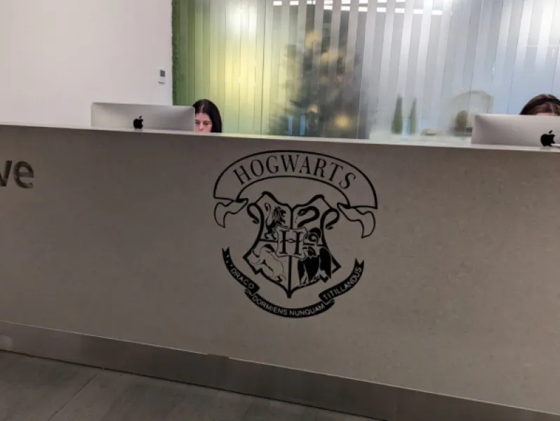 Офис в стиле Хогвартс: фото из волшебного мира