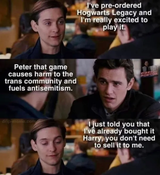 Ирония вокруг предзаказа Hogwarts Legacy: игра, вызывающая споры