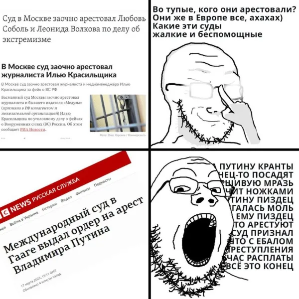 Международный ордер на арест Путина: как российские суды реагируют на аресты оппозиционеров