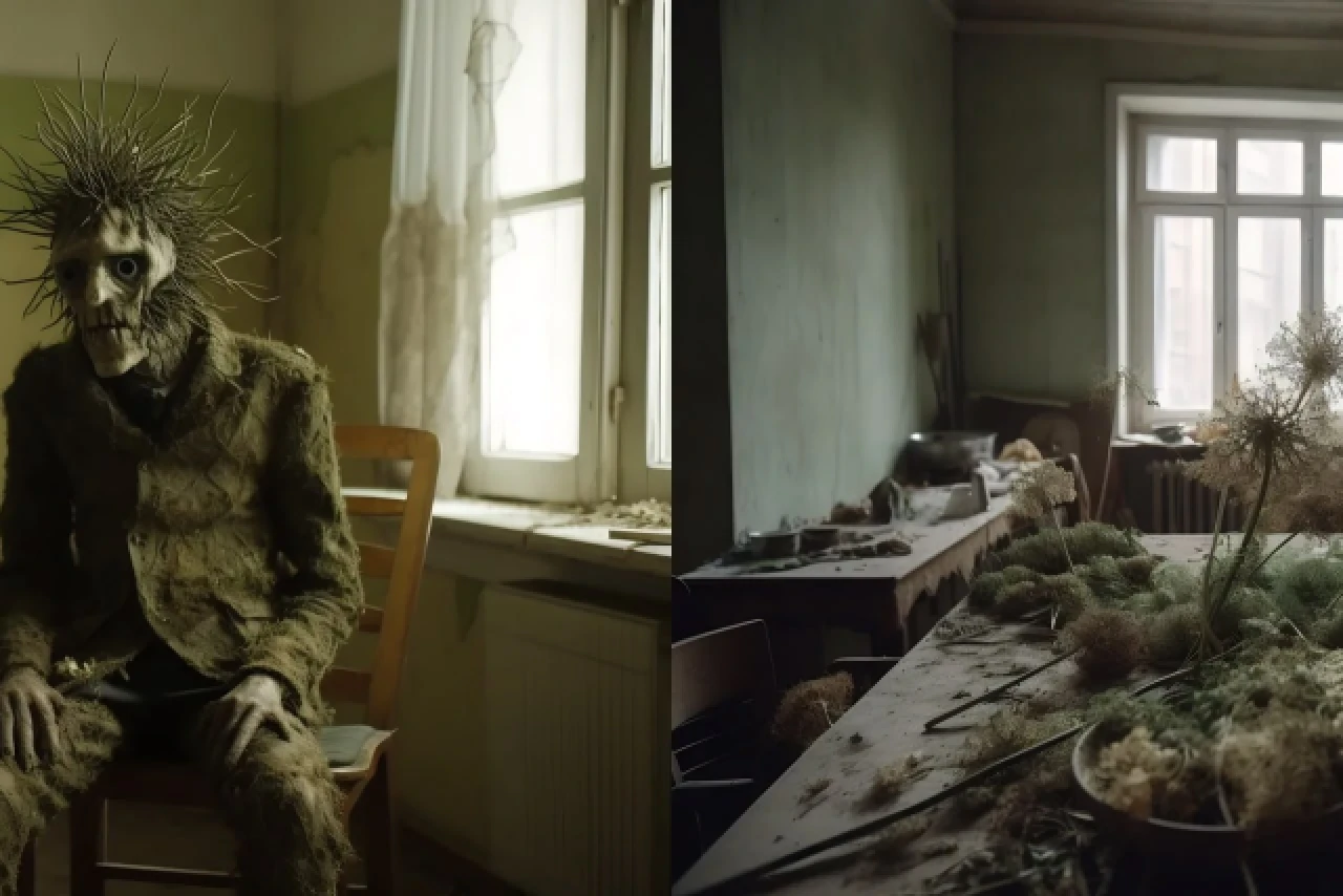 Борщевик-апокалипсис: Midjourney показала советский The Last of Us