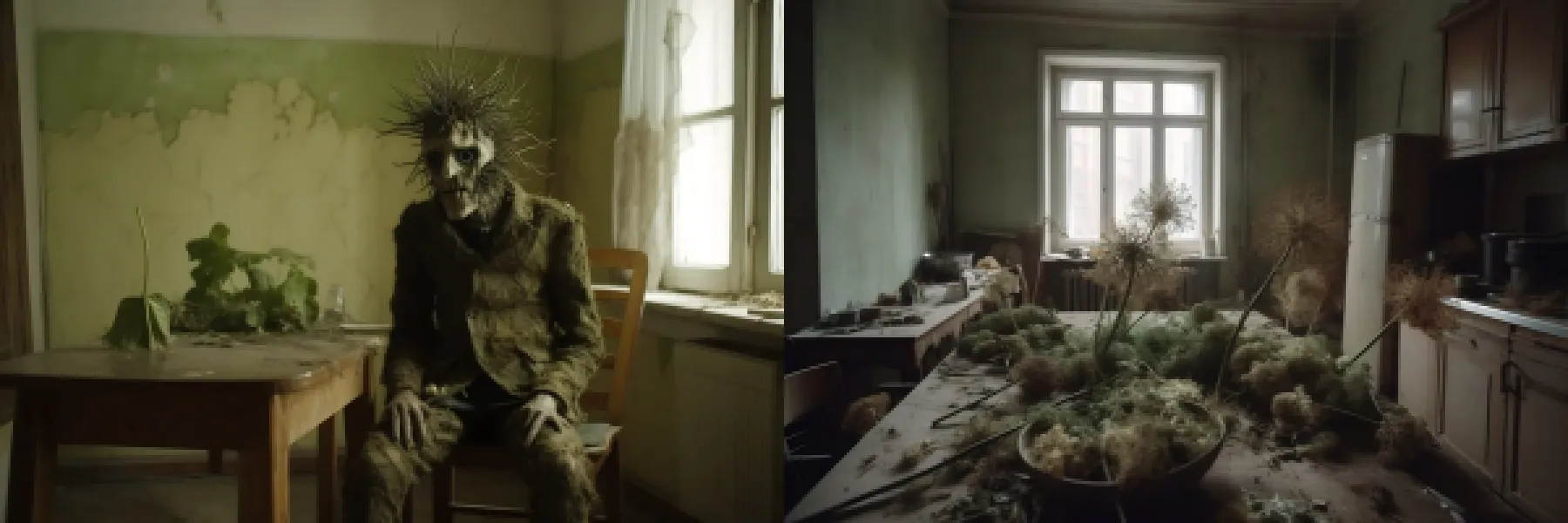 Борщевик-апокалипсис: Midjourney показала советский The Last of Us