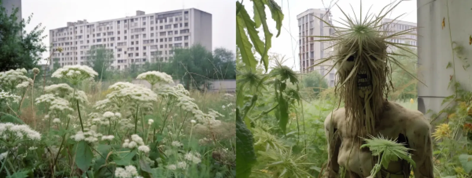Борщевик-апокалипсис: Midjourney показала советский The Last of Us