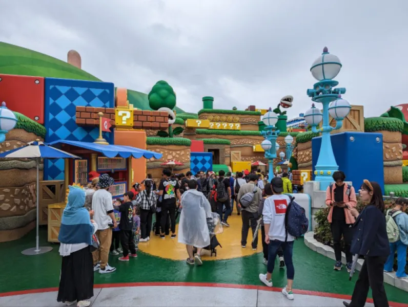 Погружение в мир Марио: Отчет о посещении Super Nintendo World в Universal Studios Japan