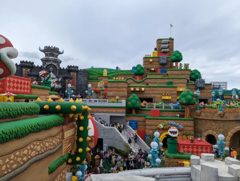 Погружение в мир Марио: Отчет о посещении Super Nintendo World в Universal Studios Japan