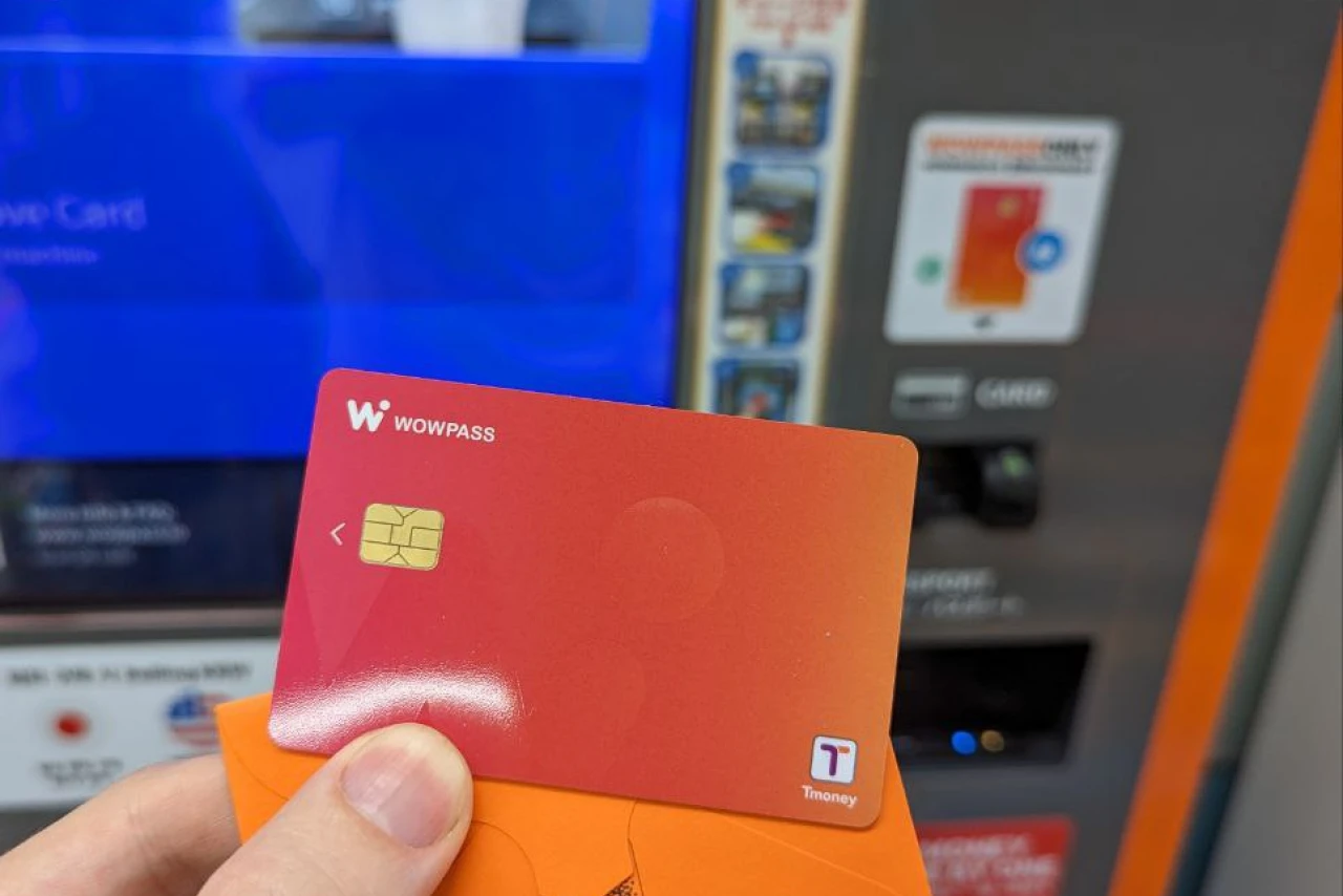 Wowpass в Корее: карта для россиян, оплата и пополнение