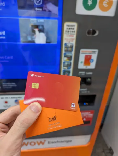 Wowpass в Корее: карта для россиян, оплата и пополнение