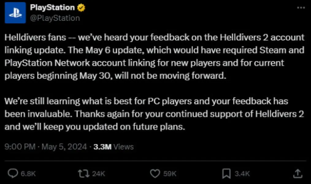 Невероятная сила комьюнити: как игроки Helldivers 2 вернули игре рейтинг после скандала с корпорацией