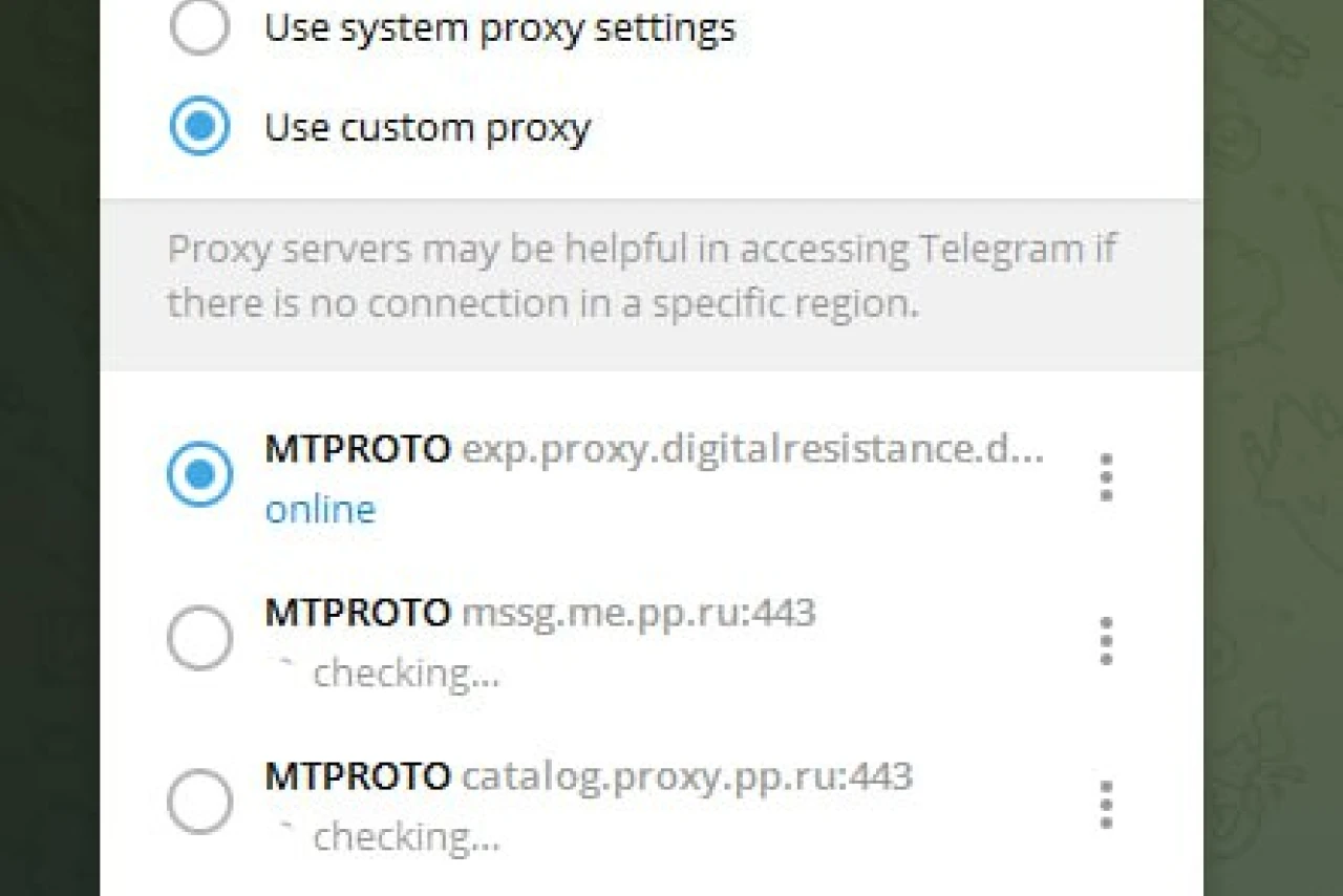 Telegram не работает? Старые прокси РКН снова в деле!